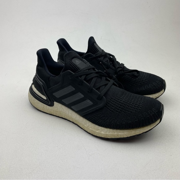 Adidas Ultraboost 20 EG0714 Black Running Shoes Sneakers Womens Size 7.5 - Picture 3 of 6